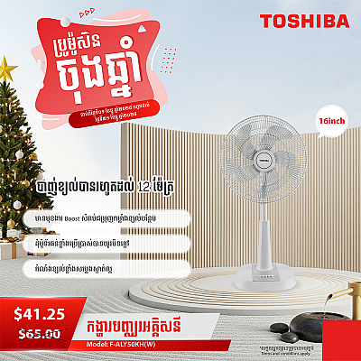 Toshiba Electric Fan 16 inch